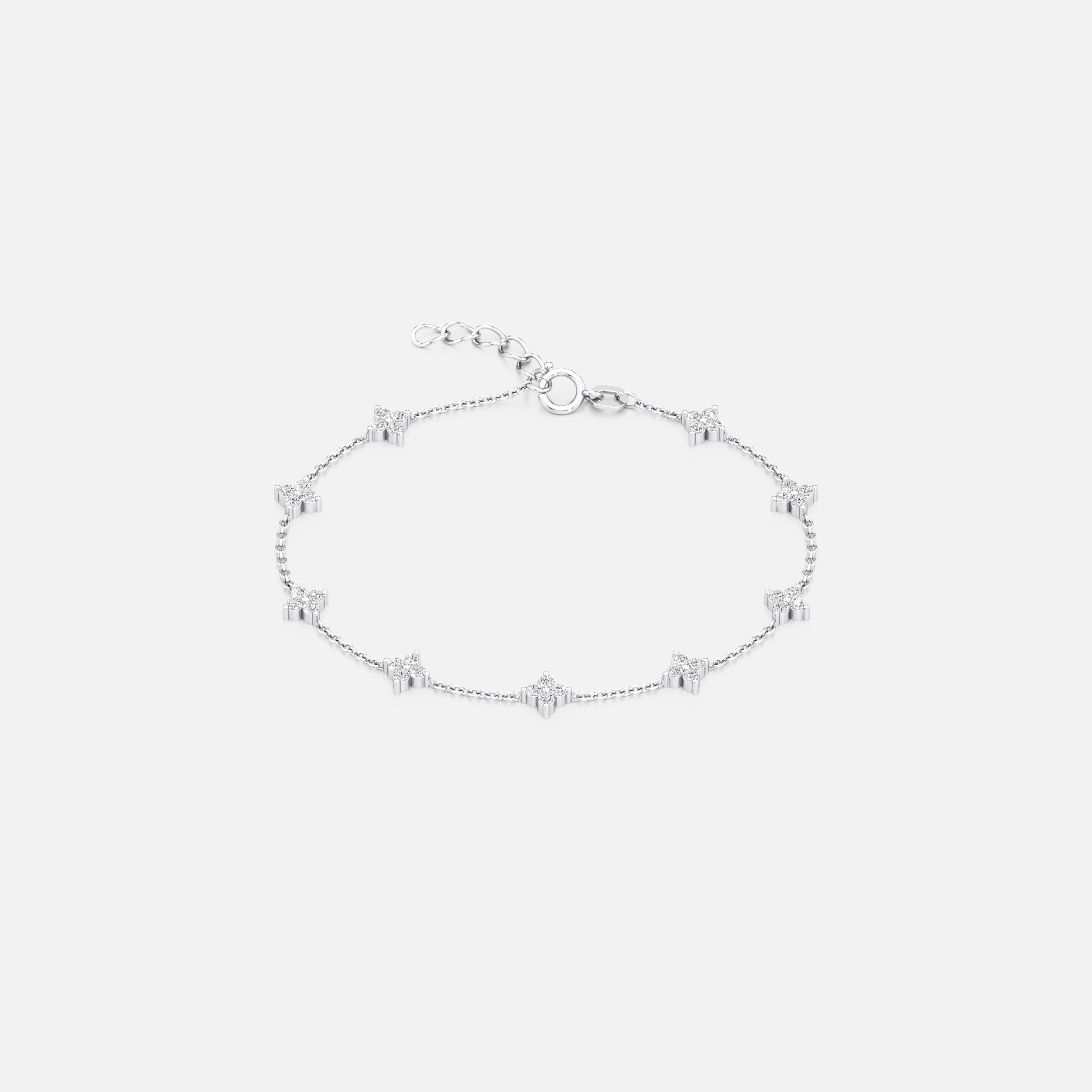 Floral Quartet Bracelet