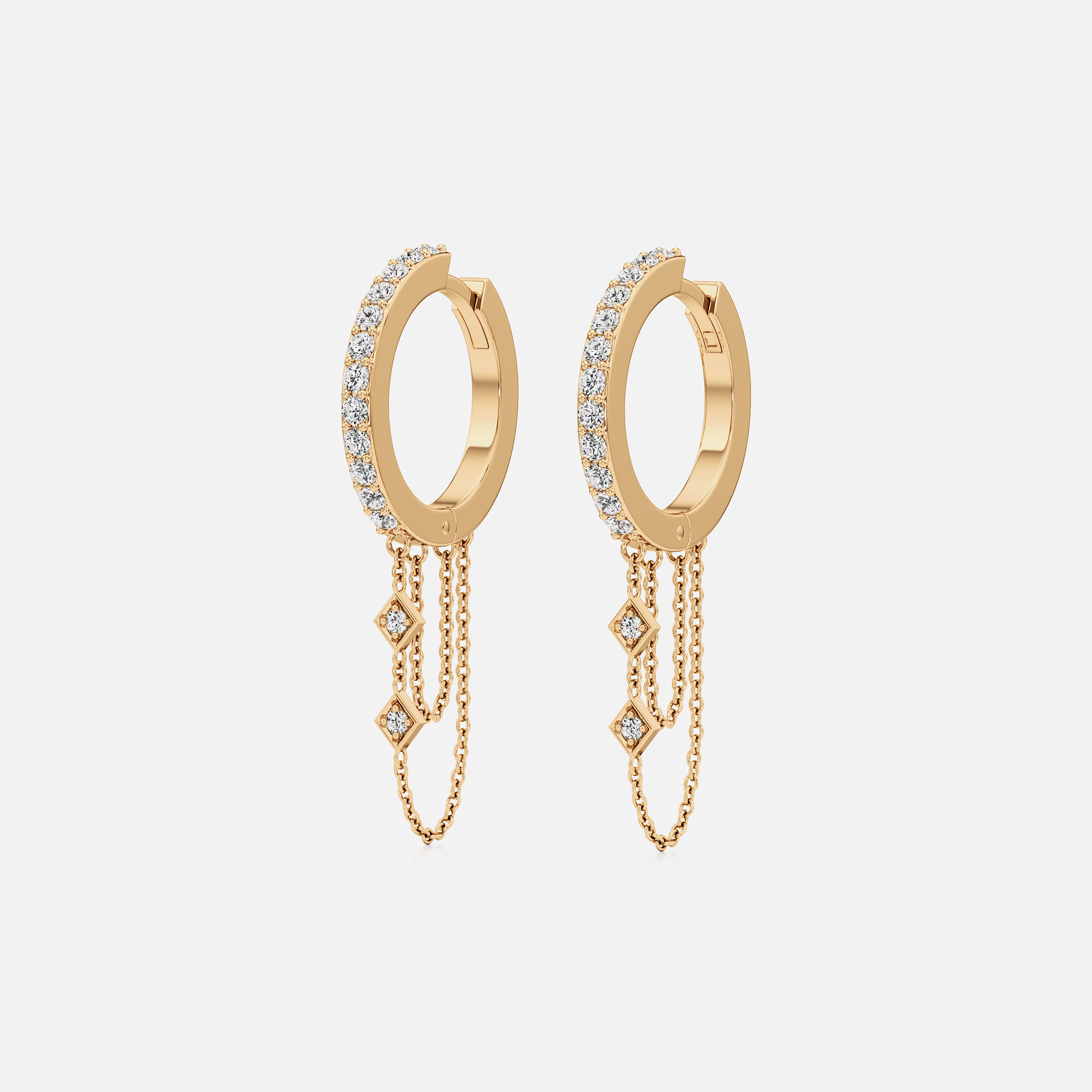 Kite Chain Earrings