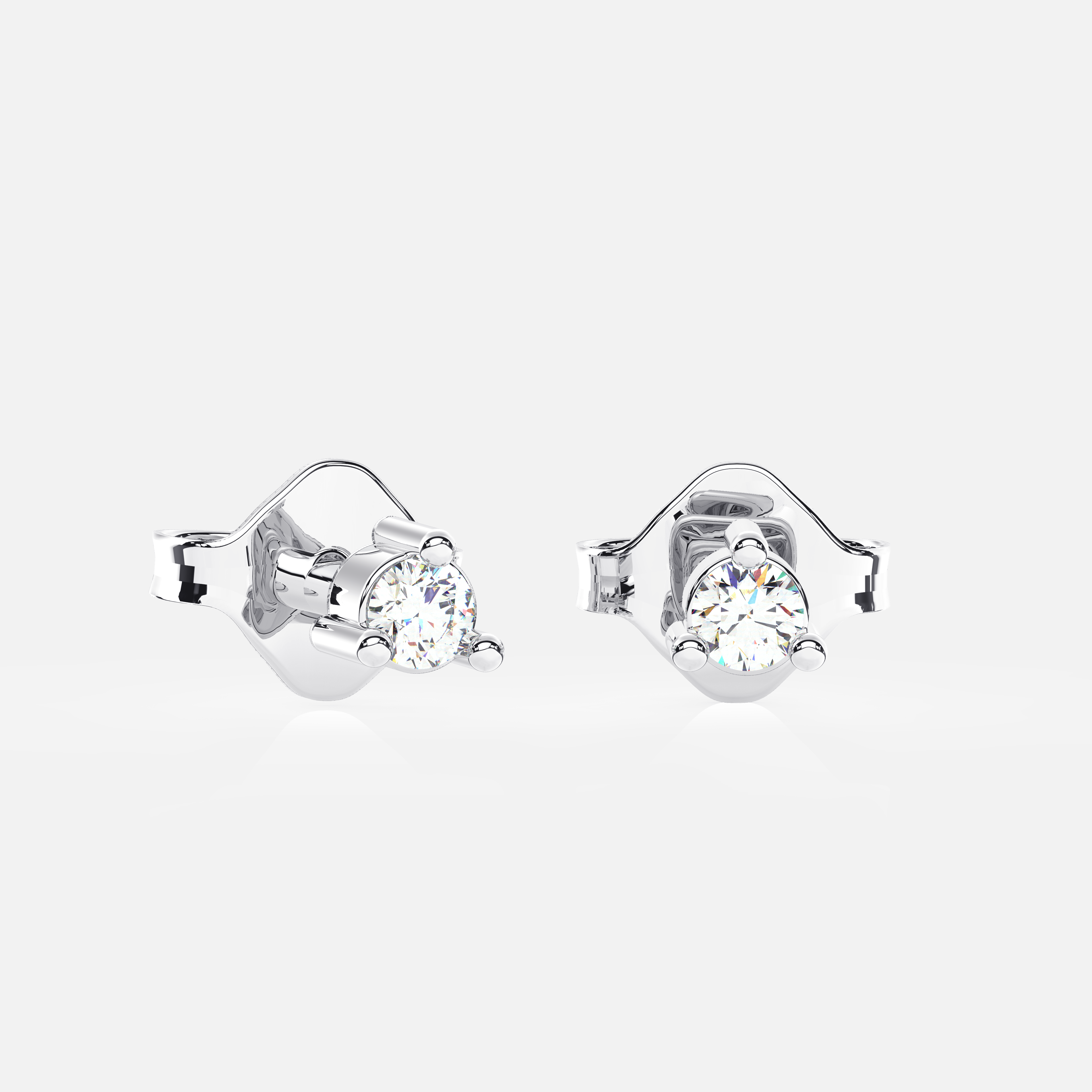 Solo Stone Studs