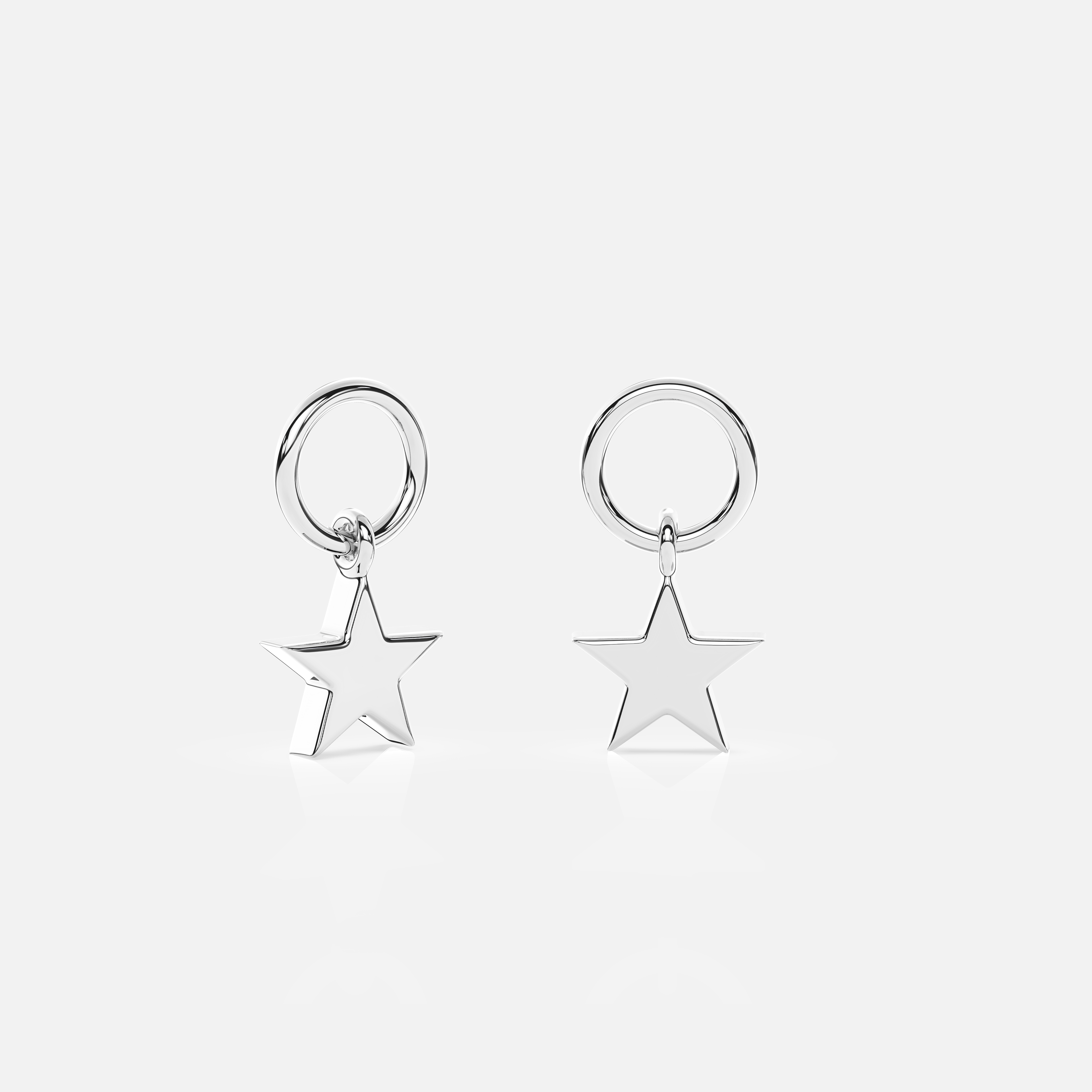 Star Hoop Charm
