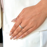Hammered Band Ring