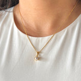 Tulip Bloom Pearl Necklace
