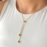 Tulip Lariat Necklace