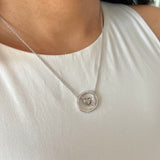 Reversible Heart Necklace