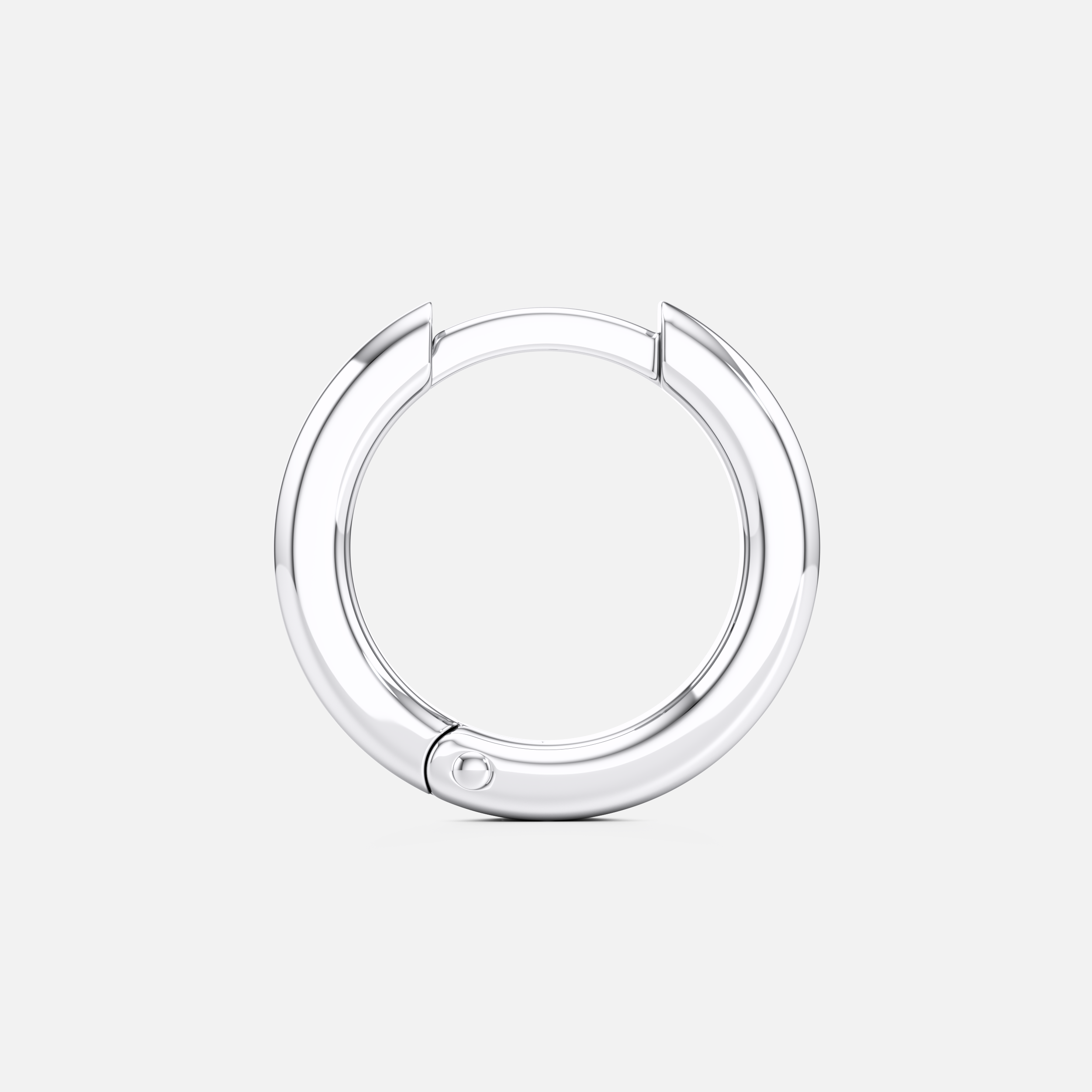 Flat Small Hoops