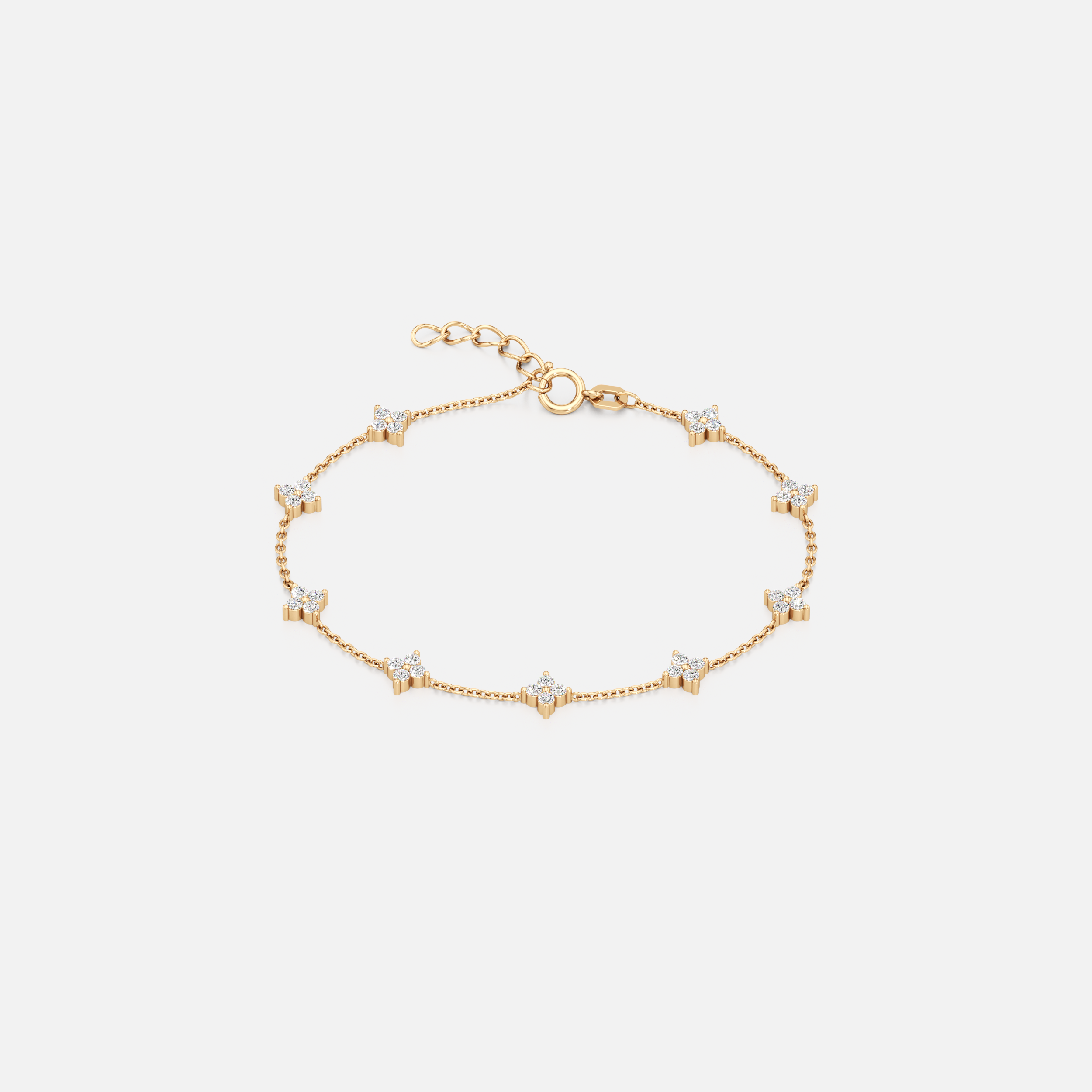 Floral Quartet Bracelet