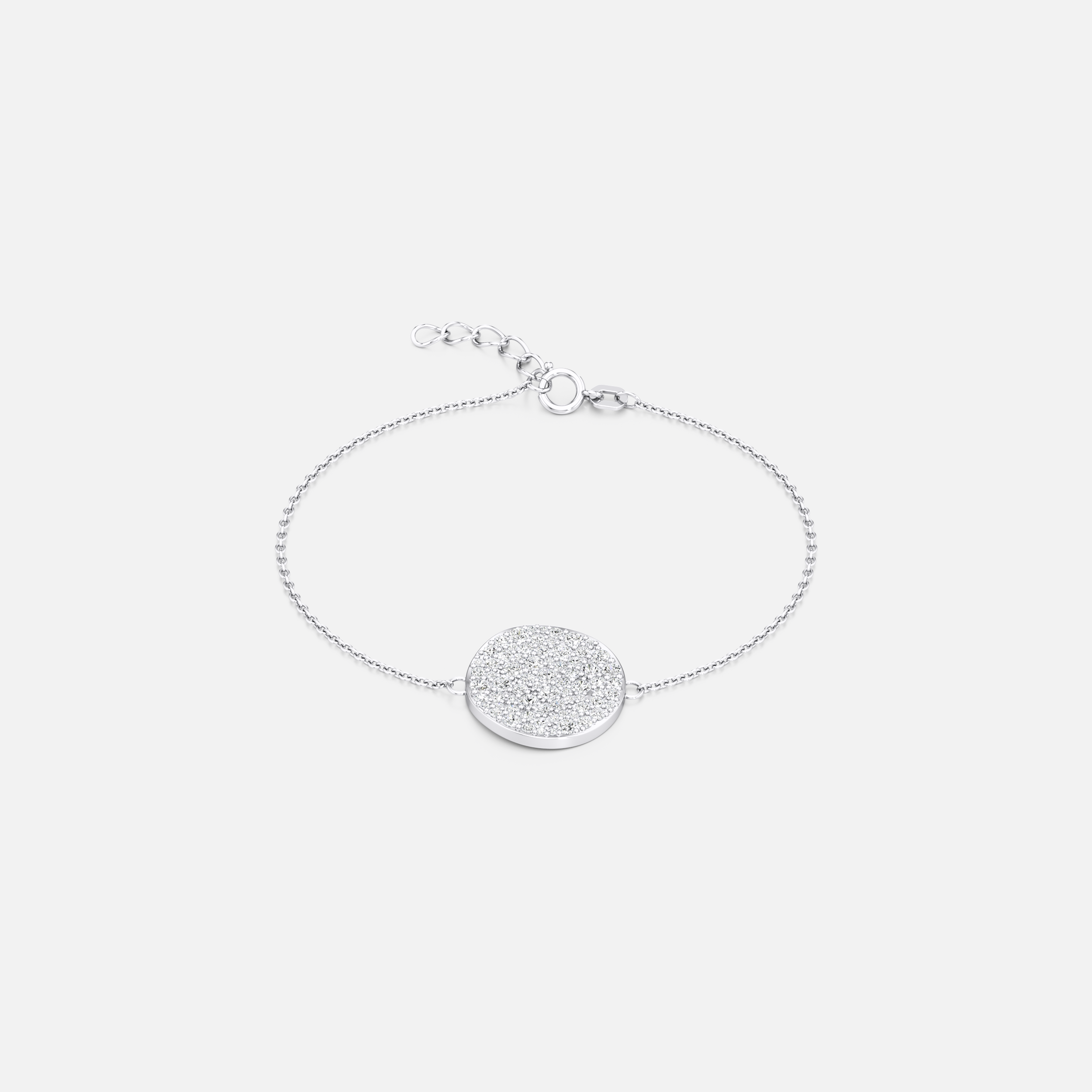 Stellar Round Pave Bracelet