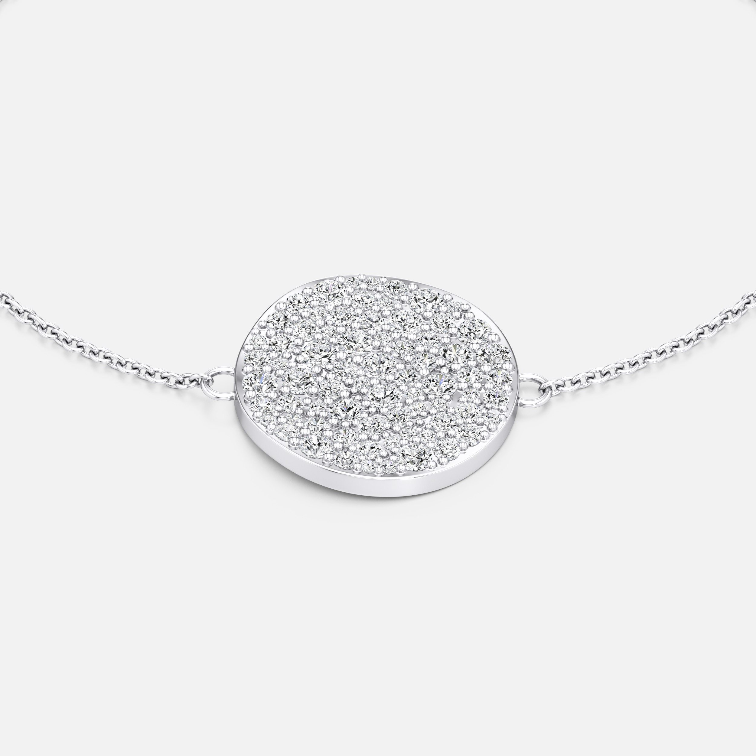 Stellar Round Pave Bracelet