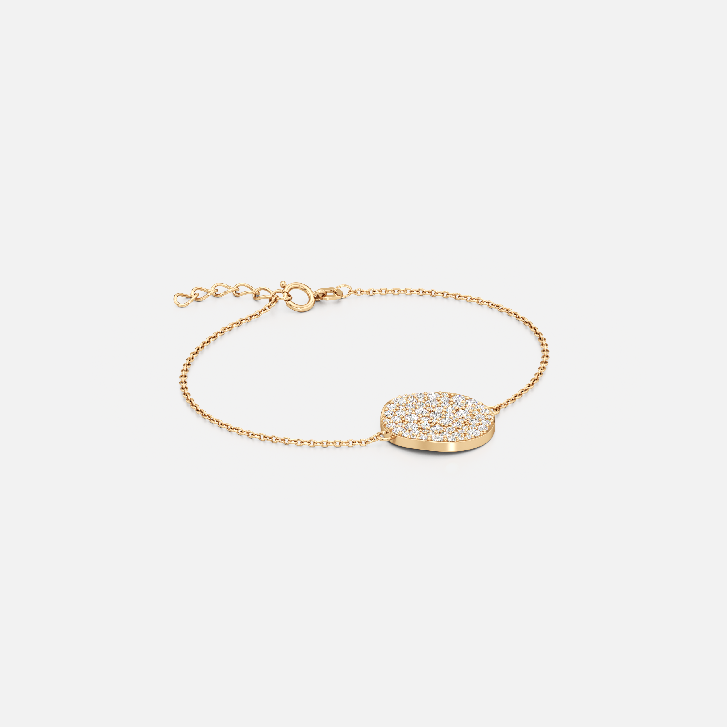Stellar Round Pave Bracelet