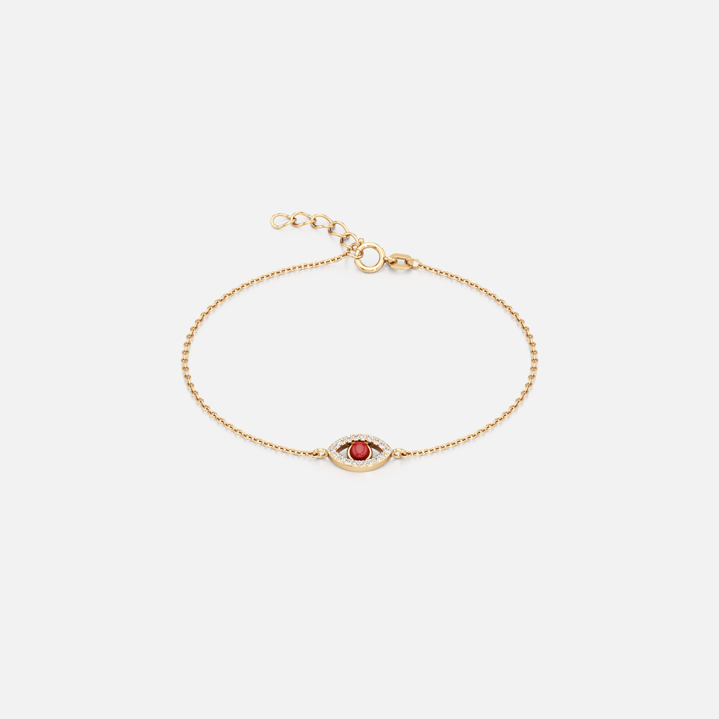 Evil Eye Pave Bracelet