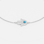 Hamsa Pave Bracelet
