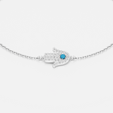 Hamsa Pave Bracelet