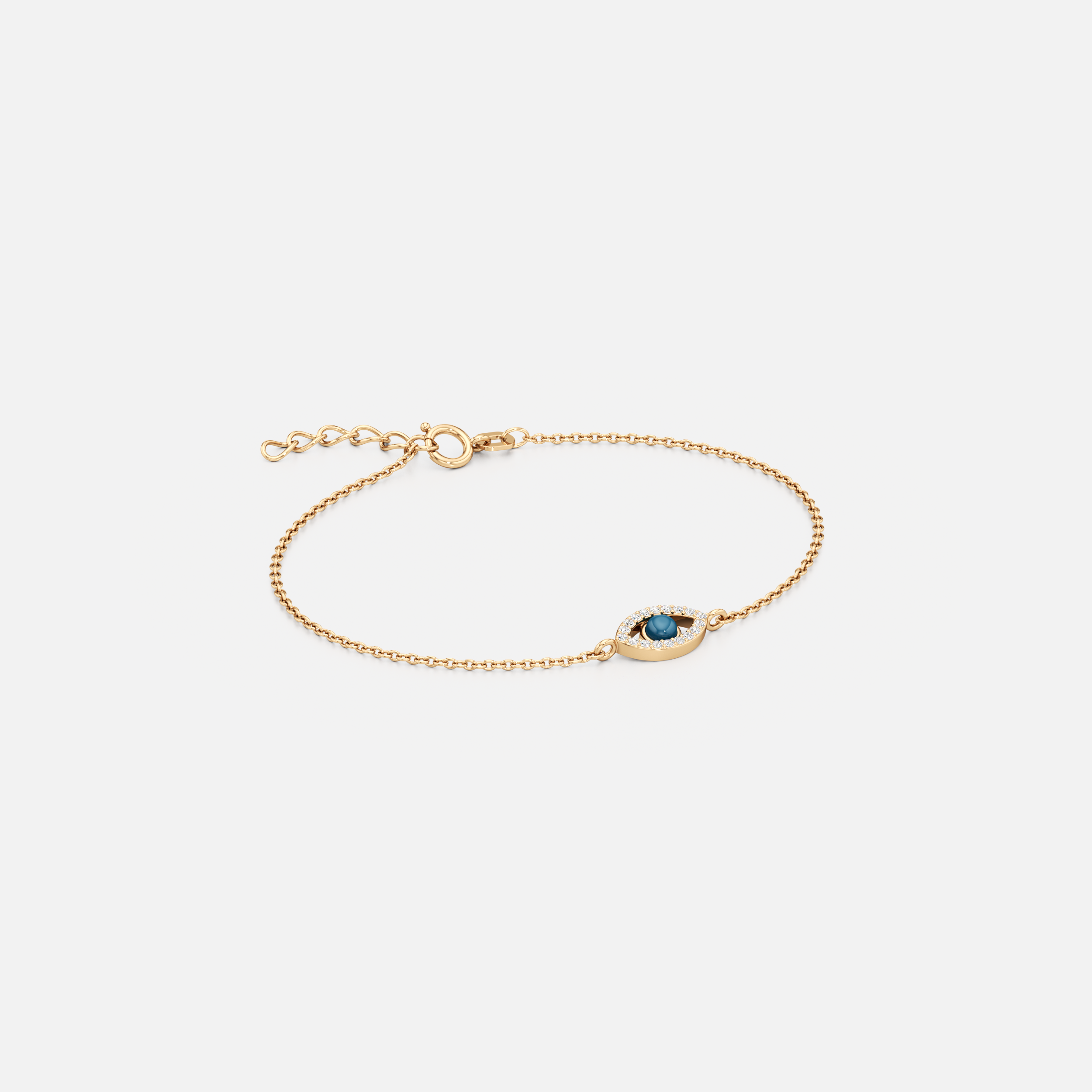 Evil Eye Pave Bracelet