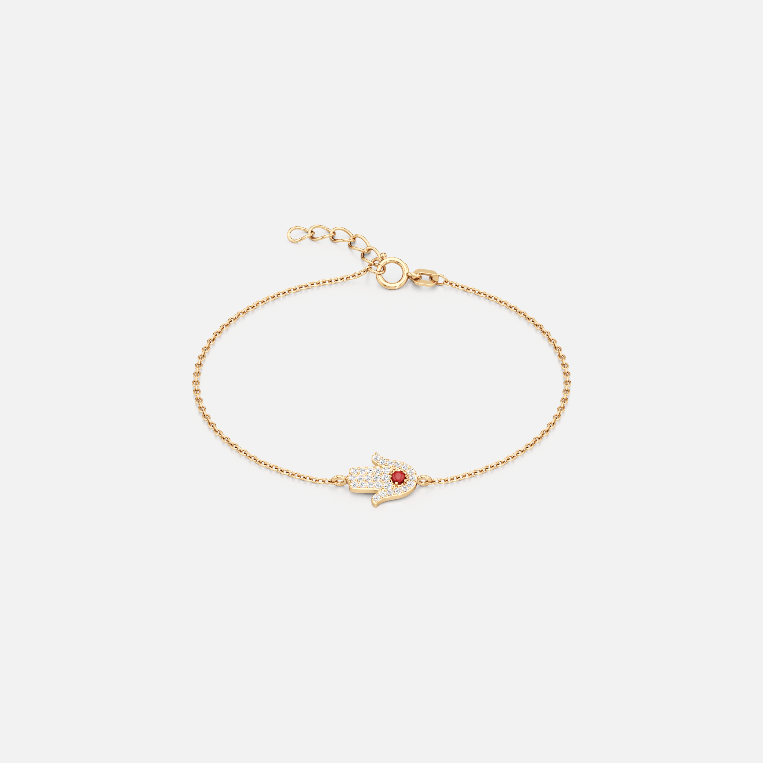 Hamsa Pave Bracelet