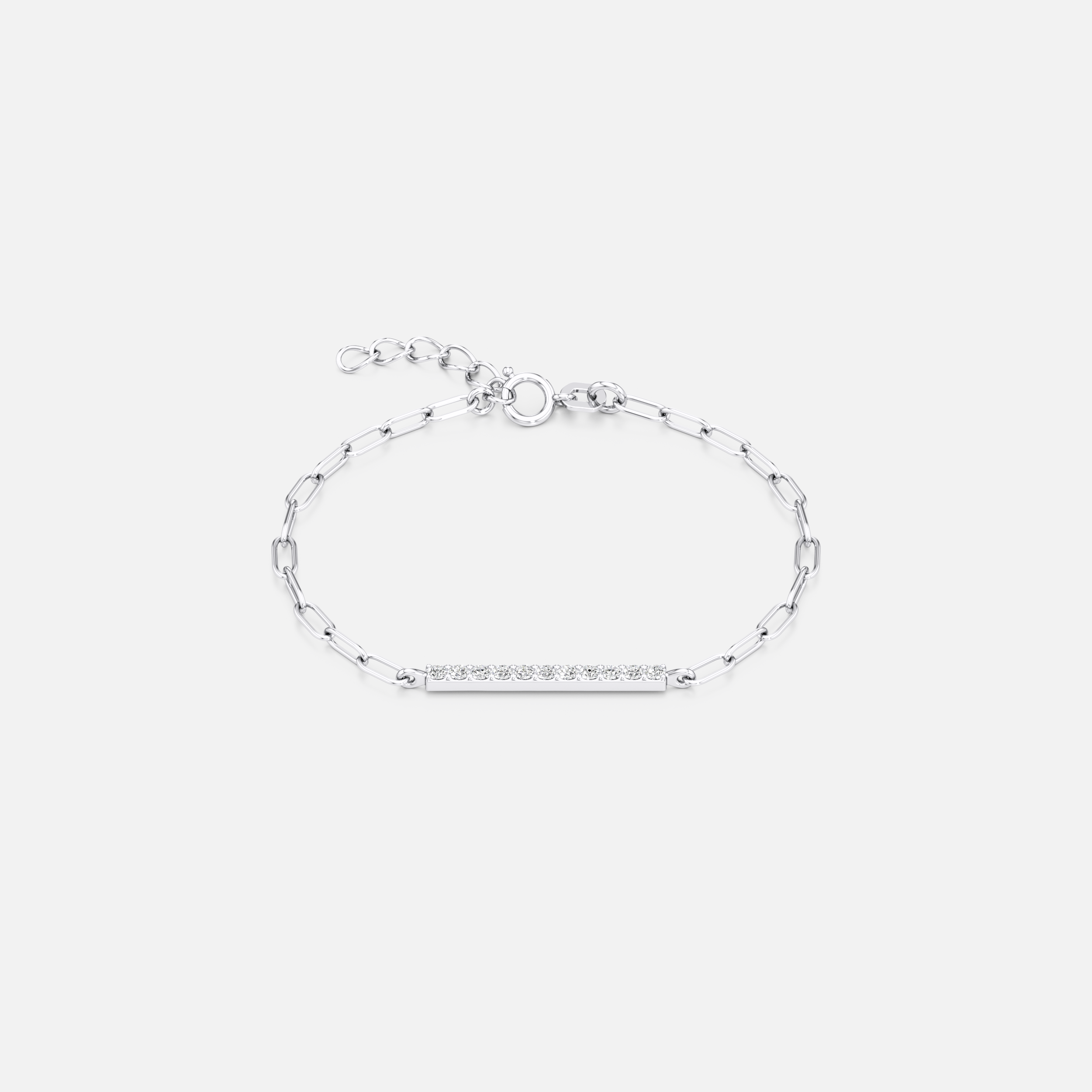 Pave Bar Bracelet