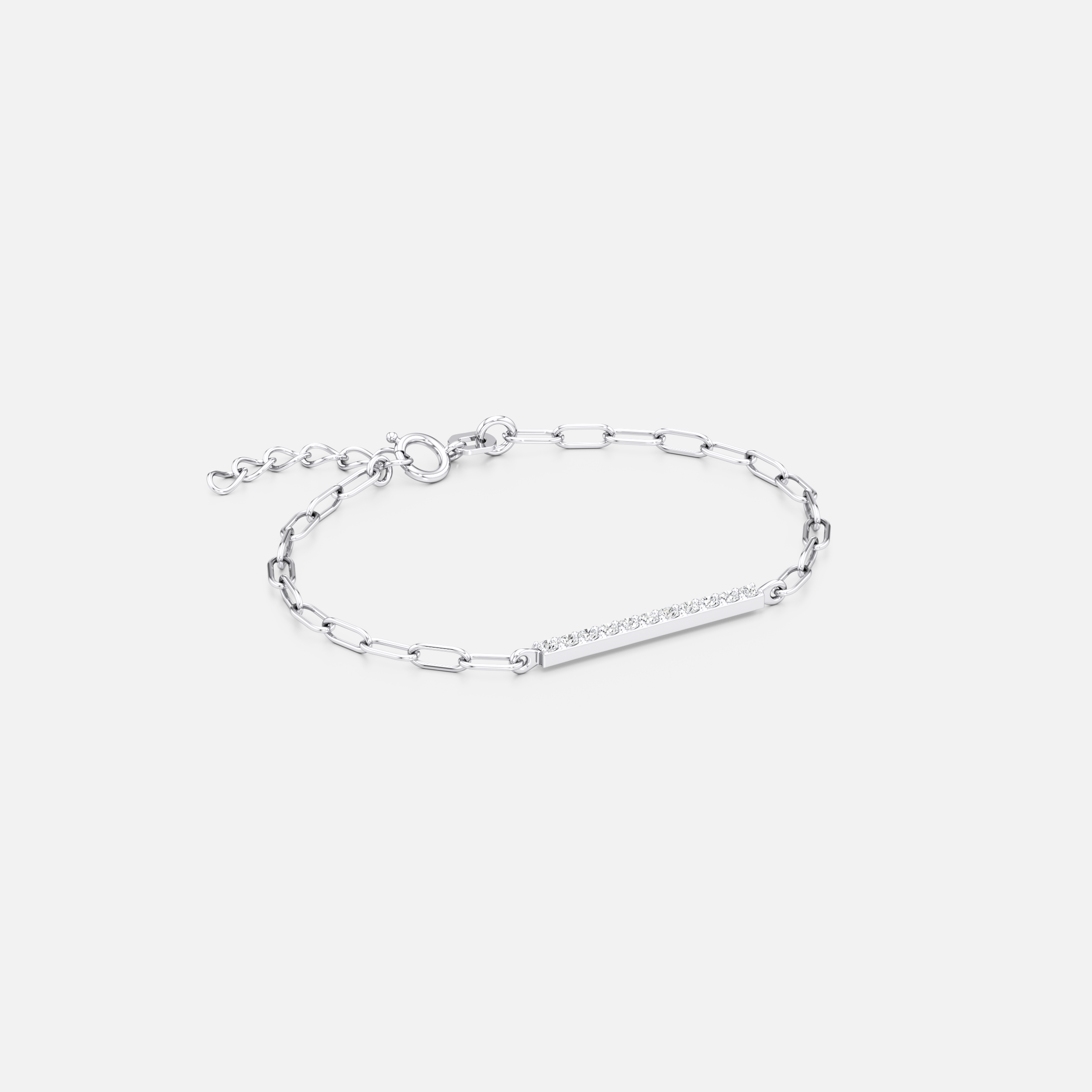 Pave Bar Bracelet