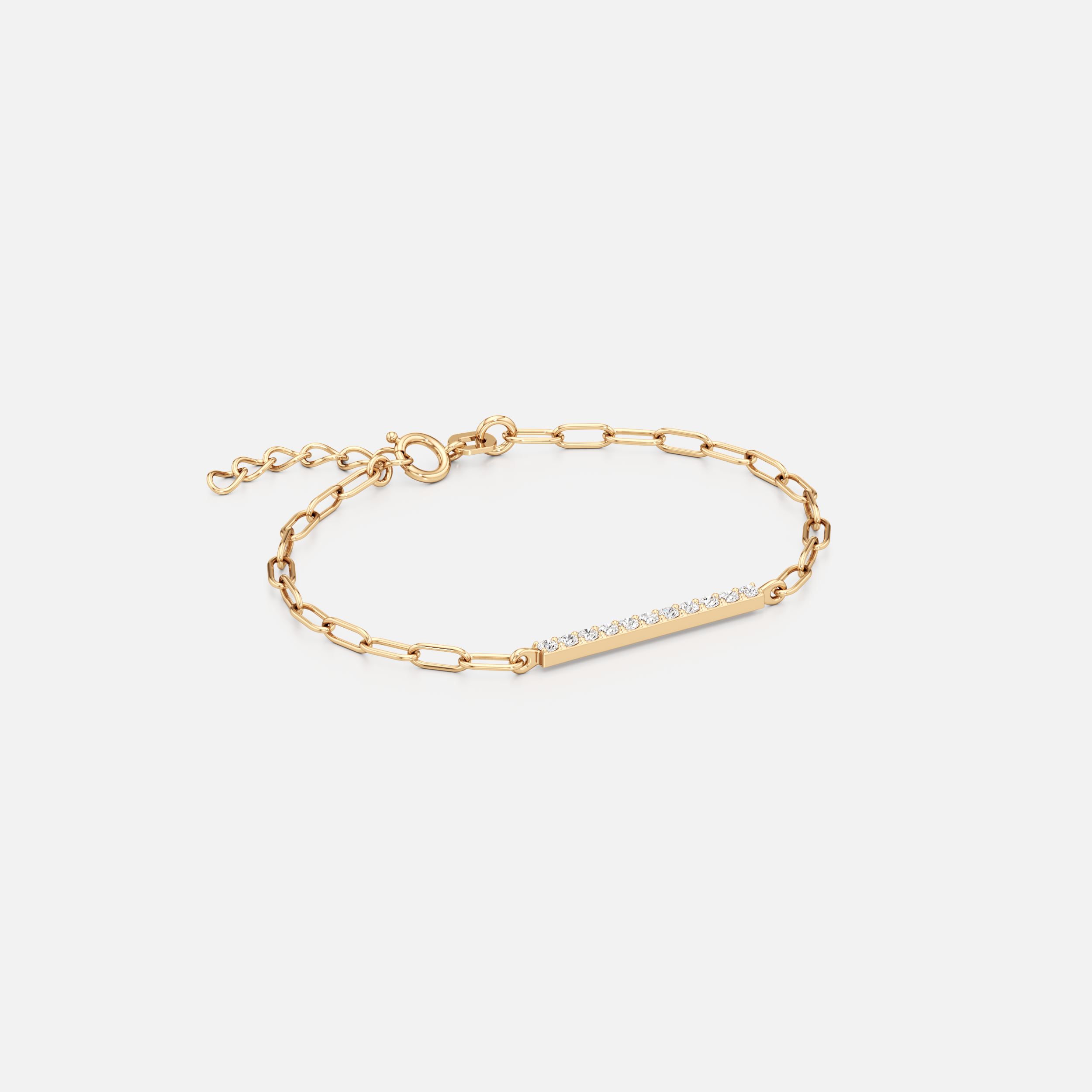 Pave Bar Bracelet