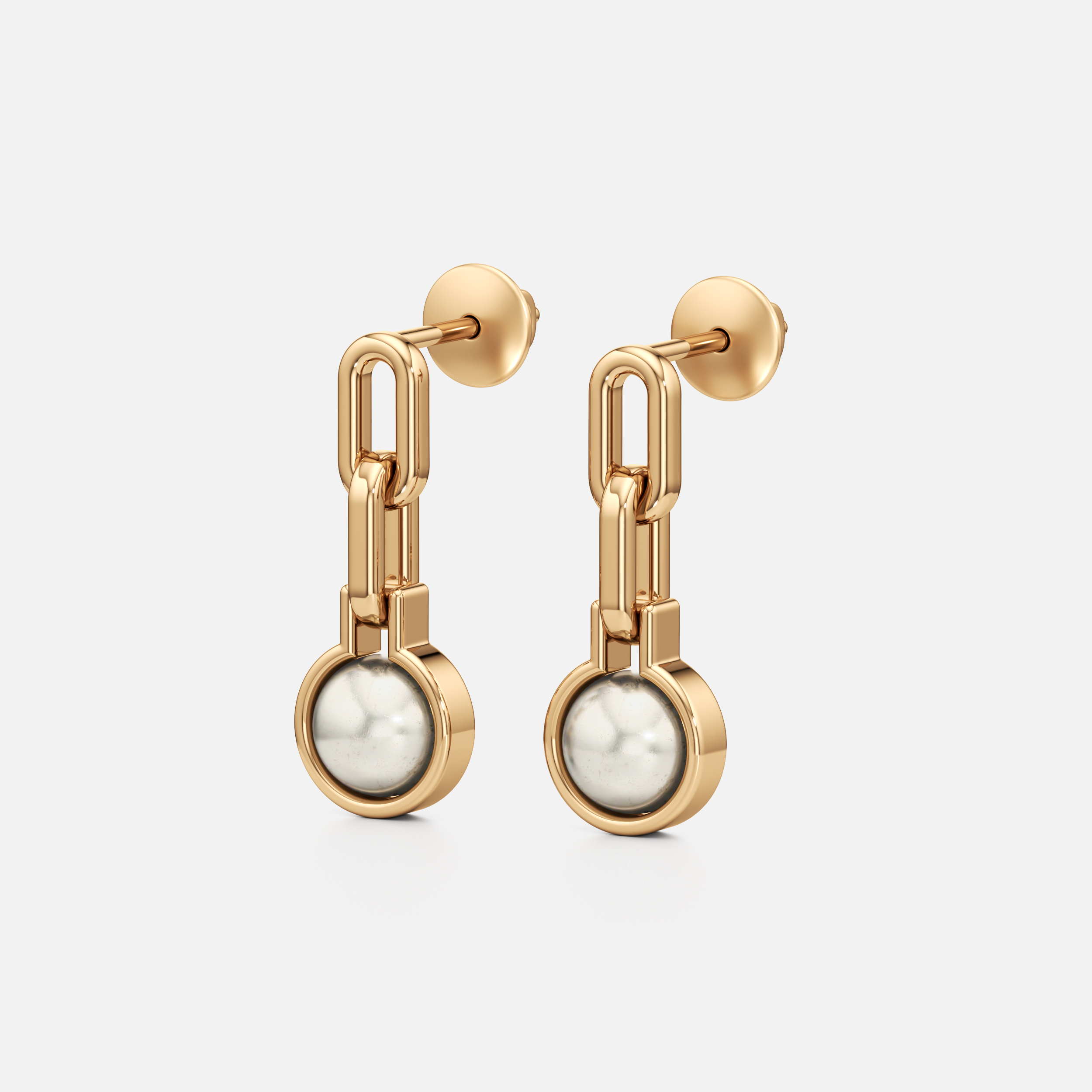 Pearl Link Danglers