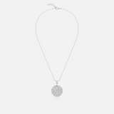 Stellar Round Pave Necklace