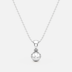 Tulip Bloom Pearl Pendant