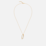 Sleek Angular Pendant
