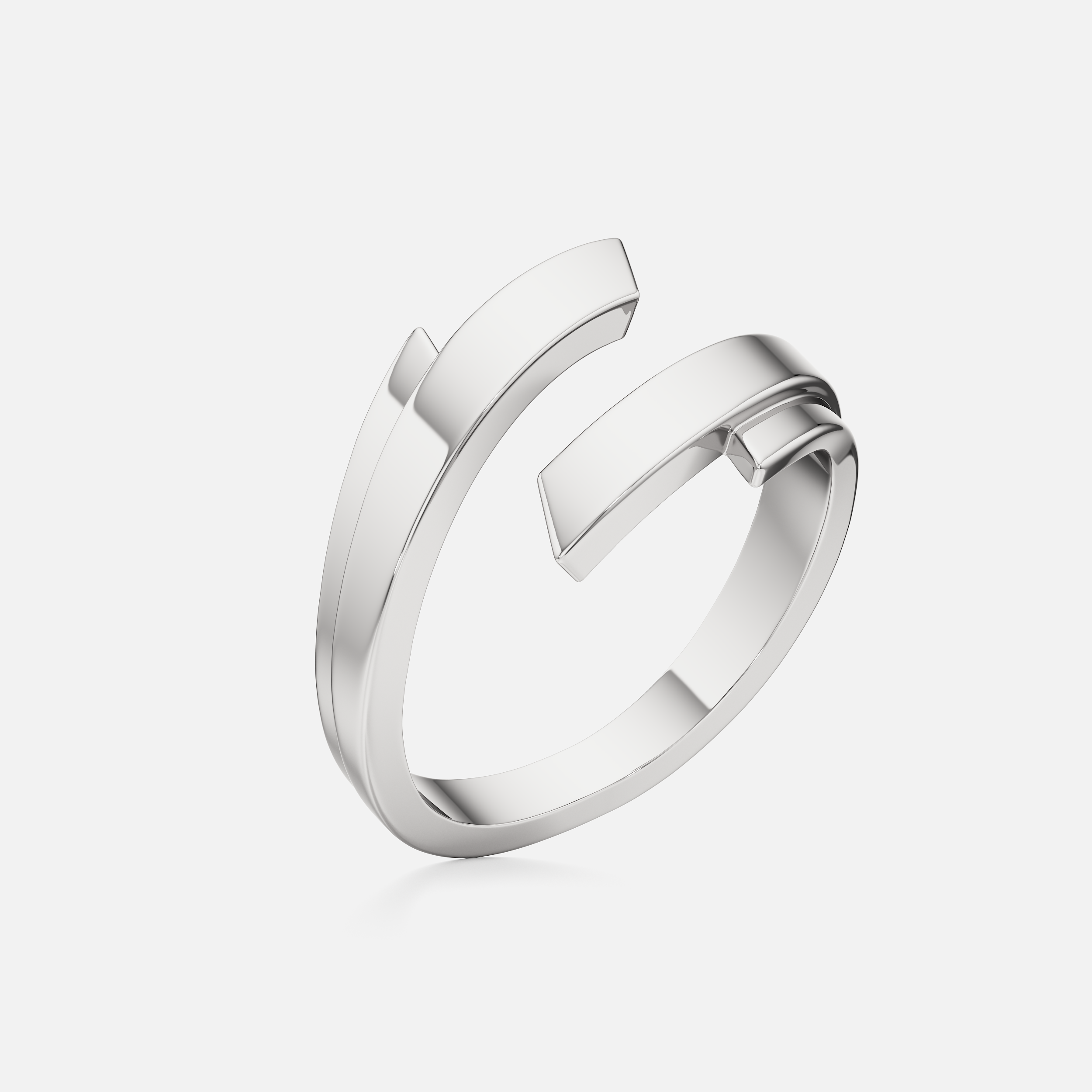 Edgy Wrap Ring