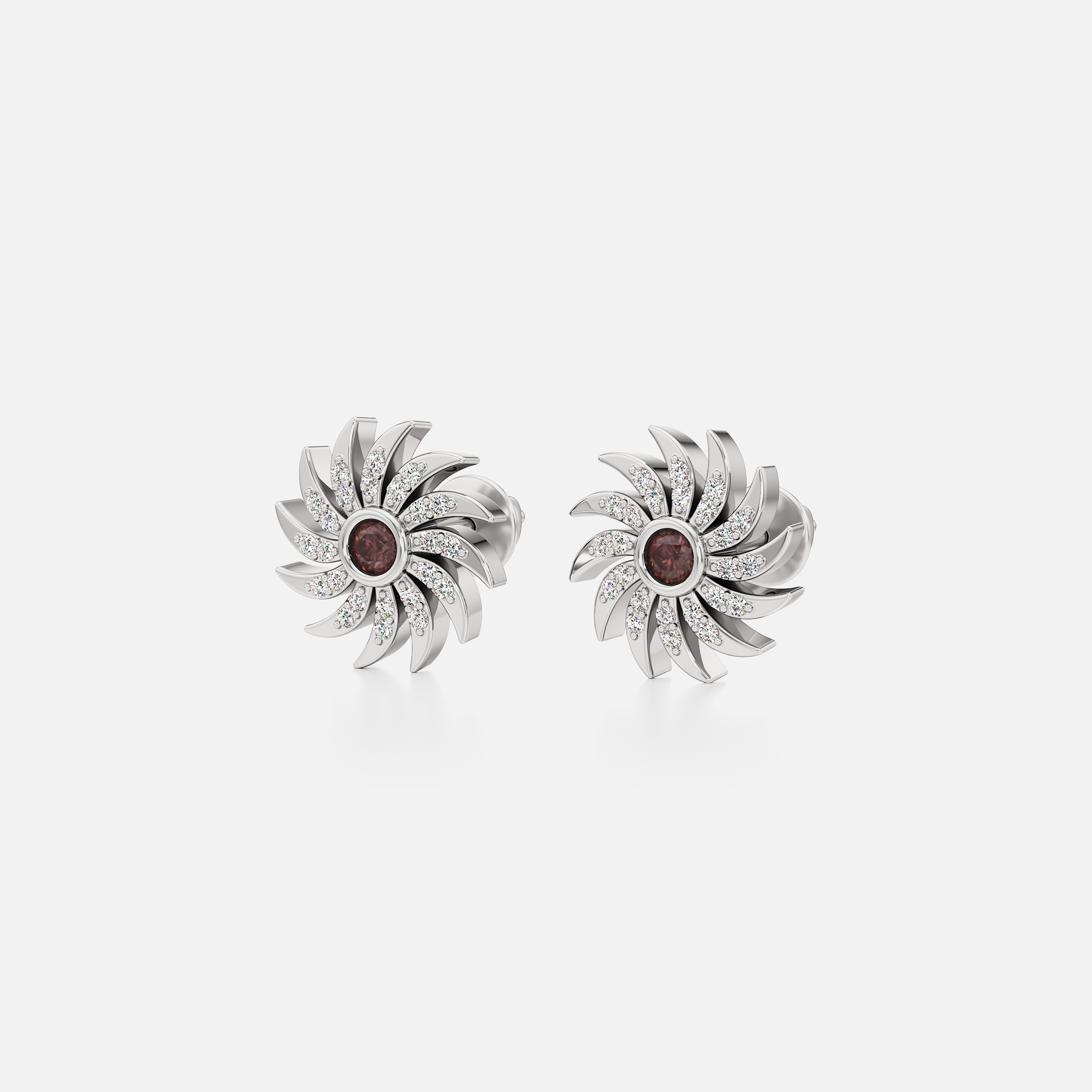 Sunflower Core Earrings