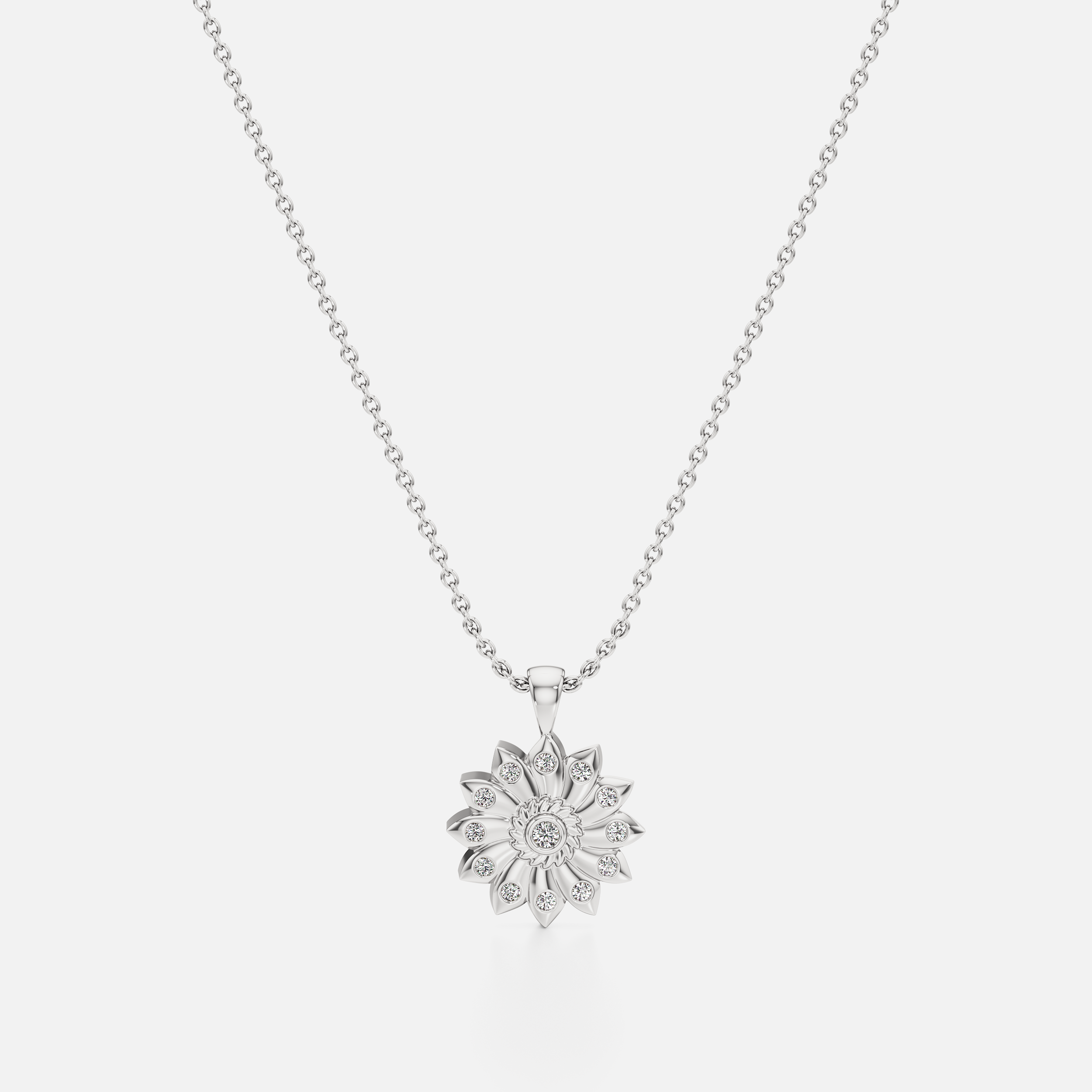 Sunflower Necklace