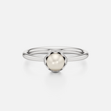 Tulip Bloom Pearl Ring