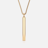 Sleek Bar Pendant Necklace