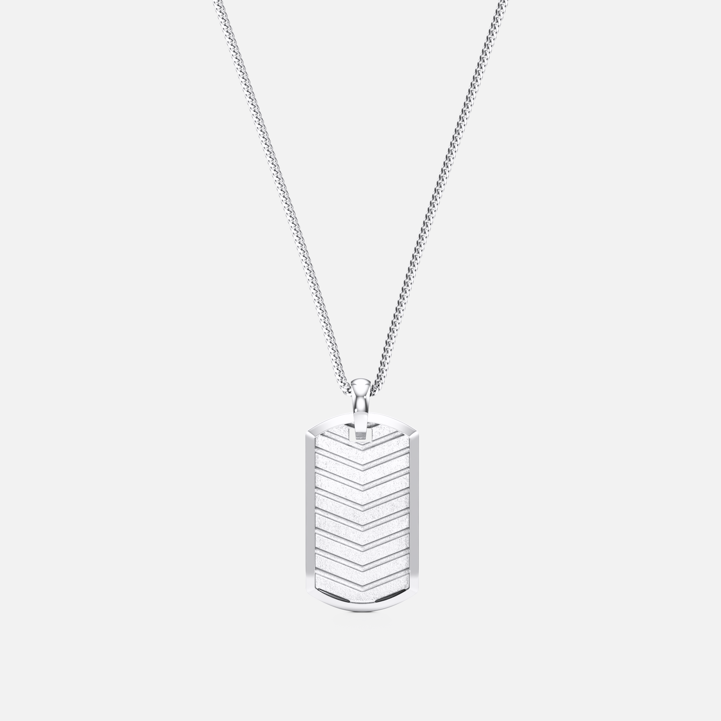 Chevron Tag Pendant
