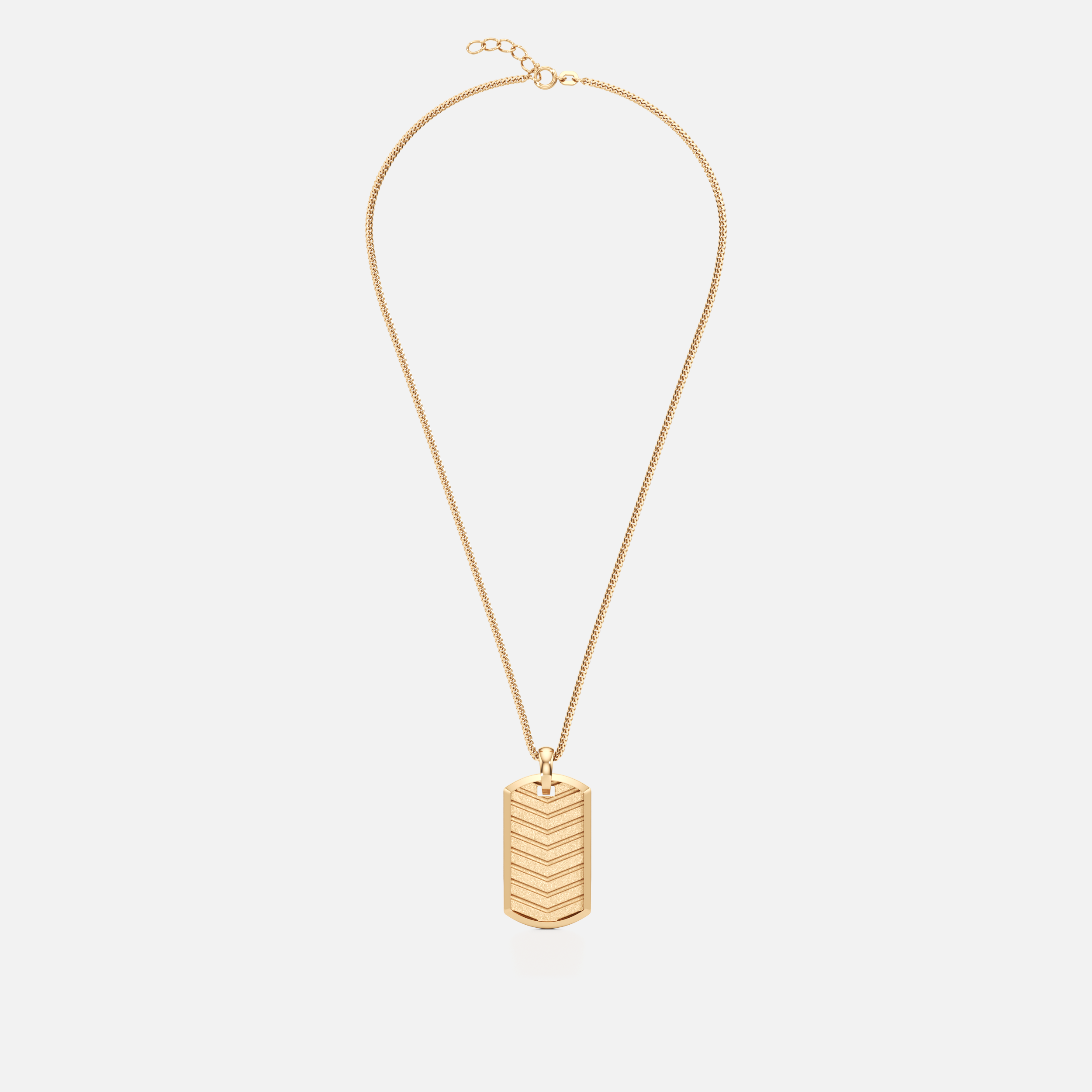 Chevron Tag Pendant