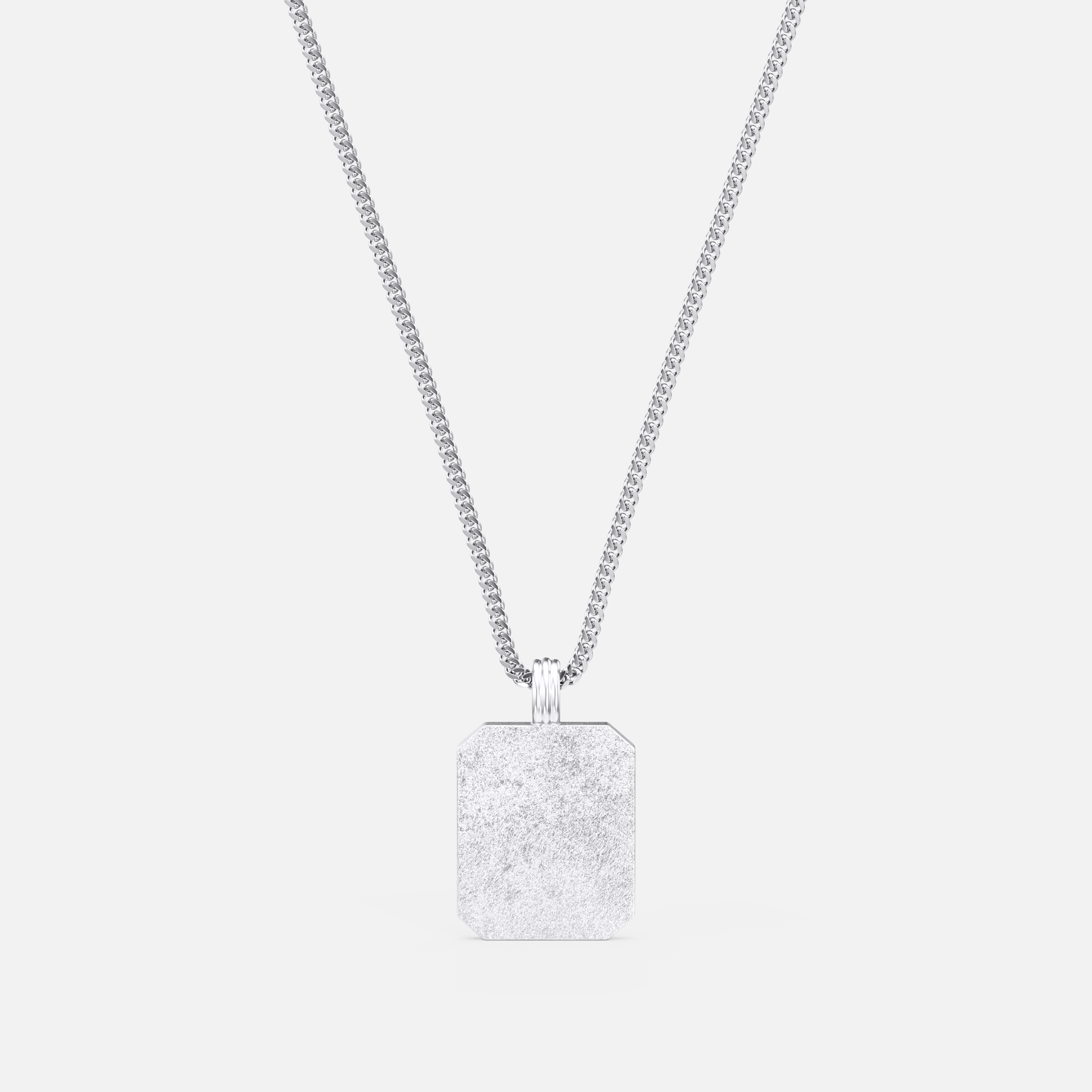 Tag Pendant Necklace