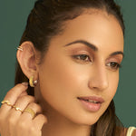 Two-Tone Reversible Hoops