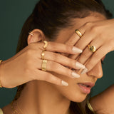 Round Signet Ring