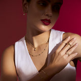 Tulip Bloom Pearl Necklace