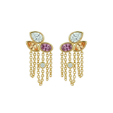 Mosaic Chain Earring