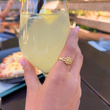 Sunflower Swirl Ring