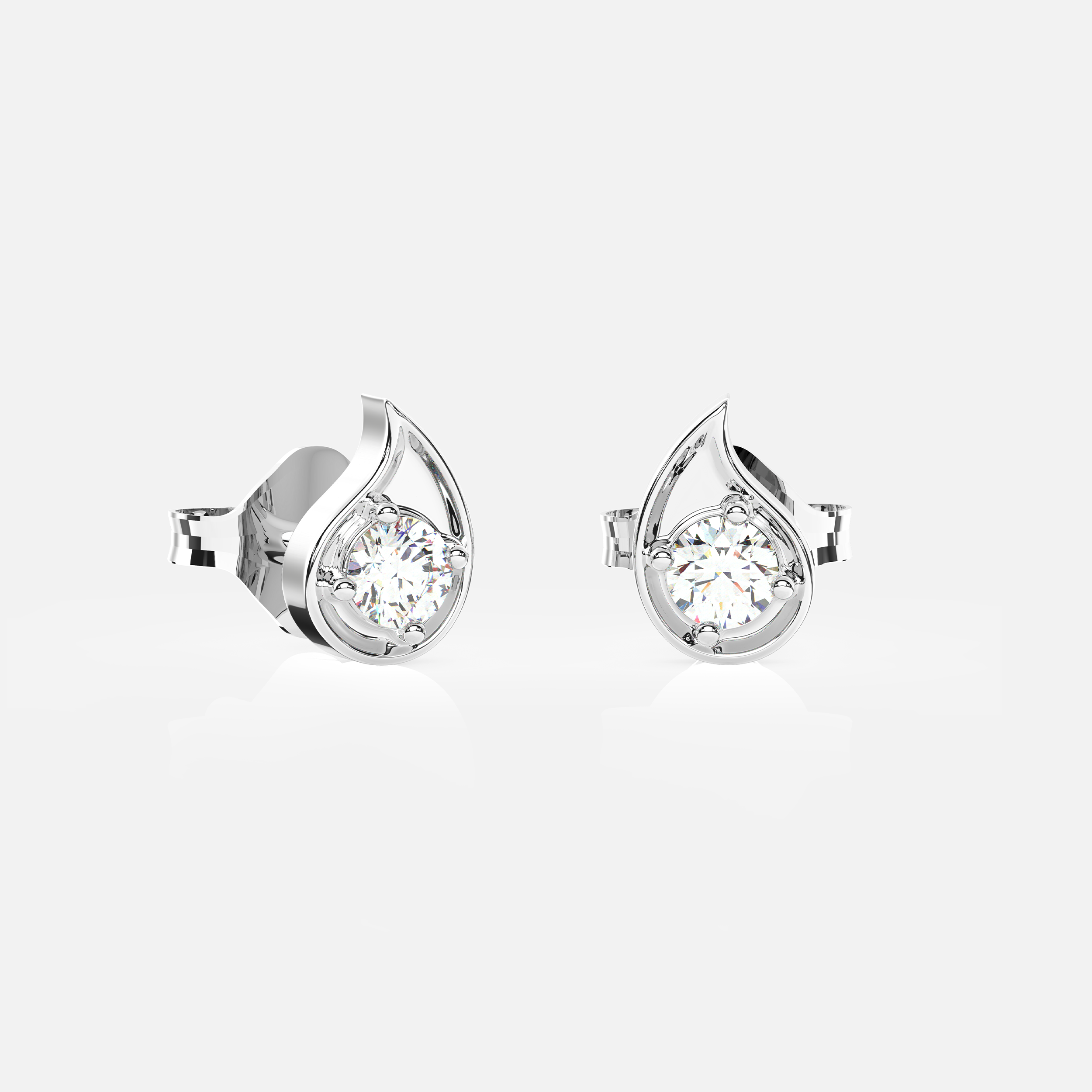 Yin Yang Studs
