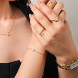 Aeris Wave Ring | Lab Grown Diamond X 925 Recycled Silver